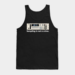 Sampling Is Not A Crime /\/\/  Akai S1000 Sampler Tank Top